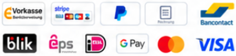 Accepted payment methods