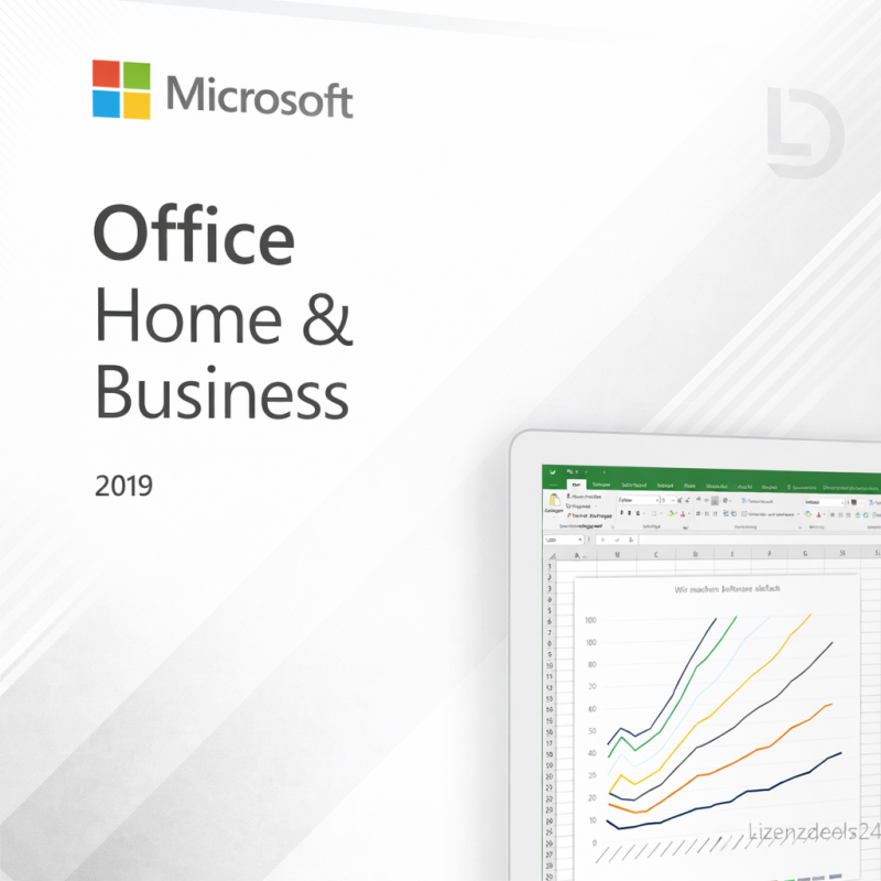 Microsoft Office 2019 Home and Business – Perpetual licence for Windows