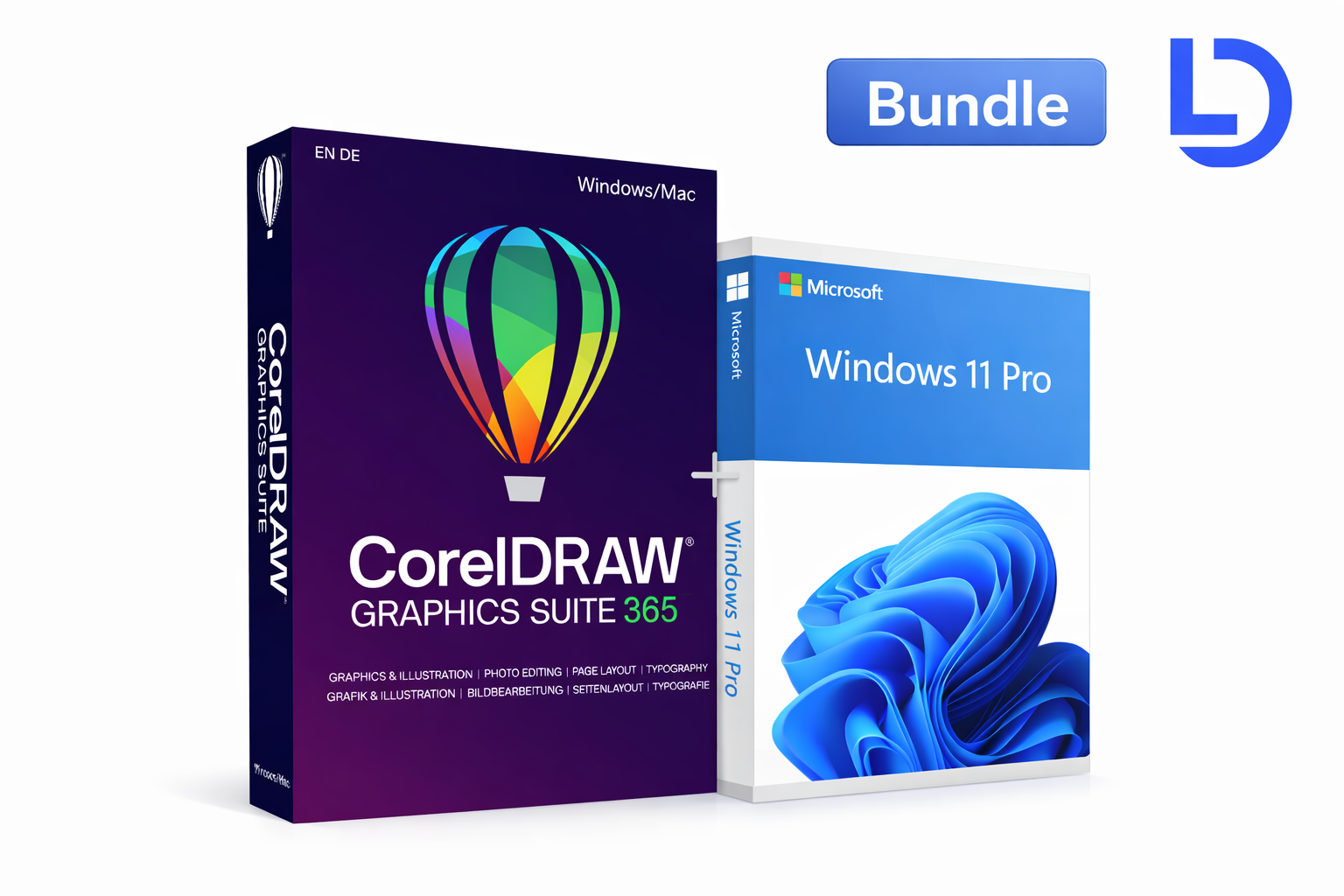 CorelDRAW Graphics Suite 365 + Windows 11 Pro Bundle