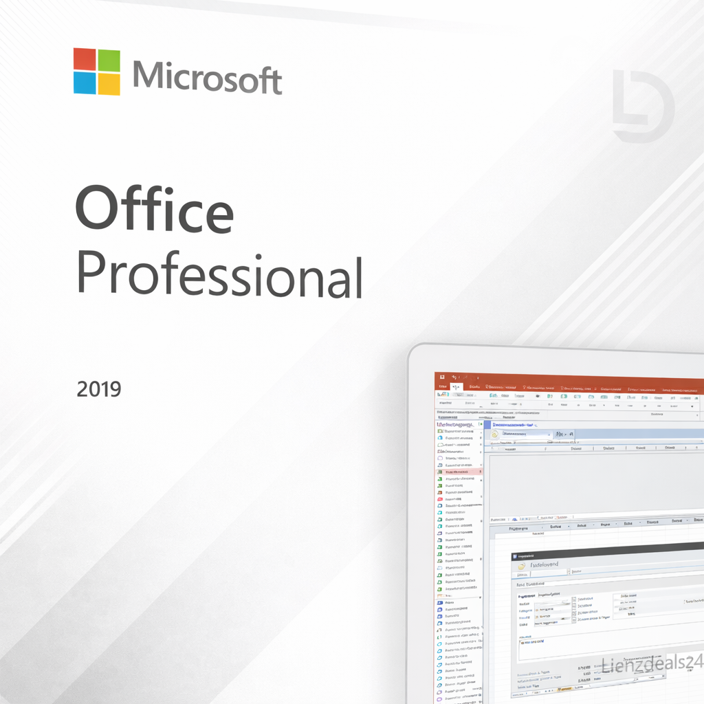 Microsoft Office 2019 Professional – Perpetual licence for Windows