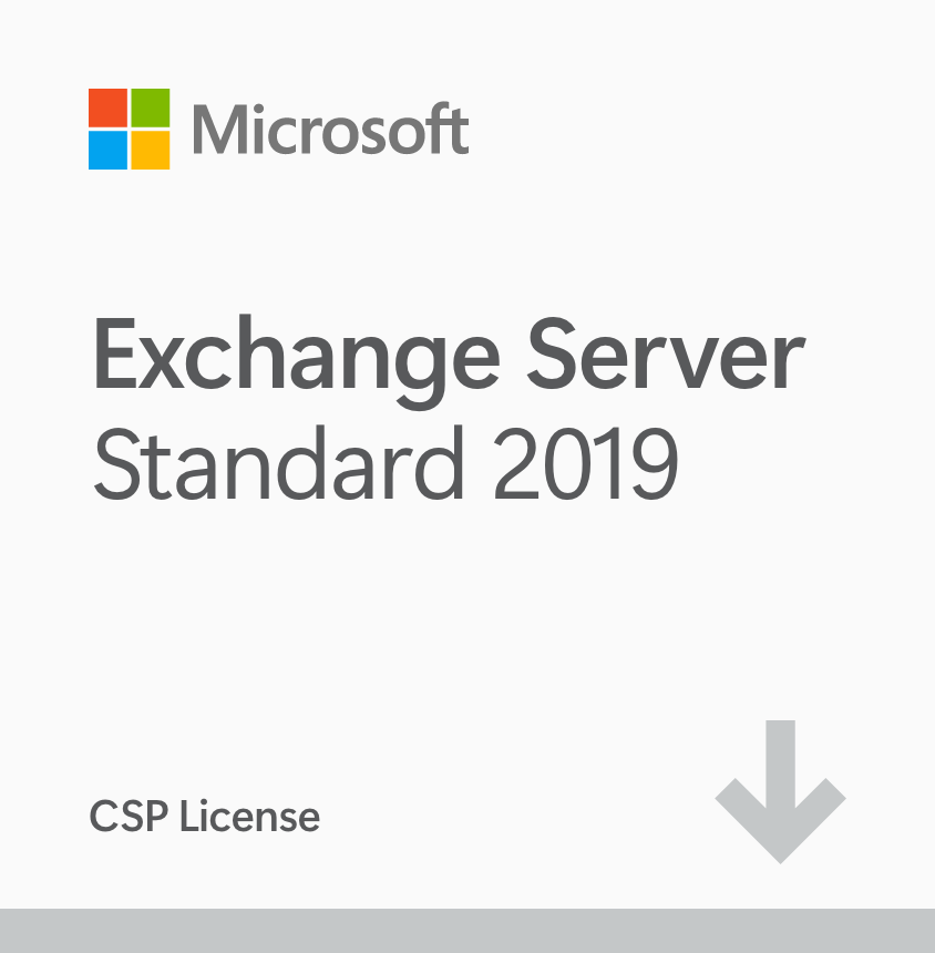 Microsoft Exchange Server Standard 2019 – CSP – Perpetual licence – On-premises