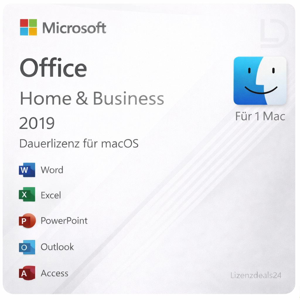 Microsoft Office 2019 Home and Business for Mac – Perpetual licence for macOS