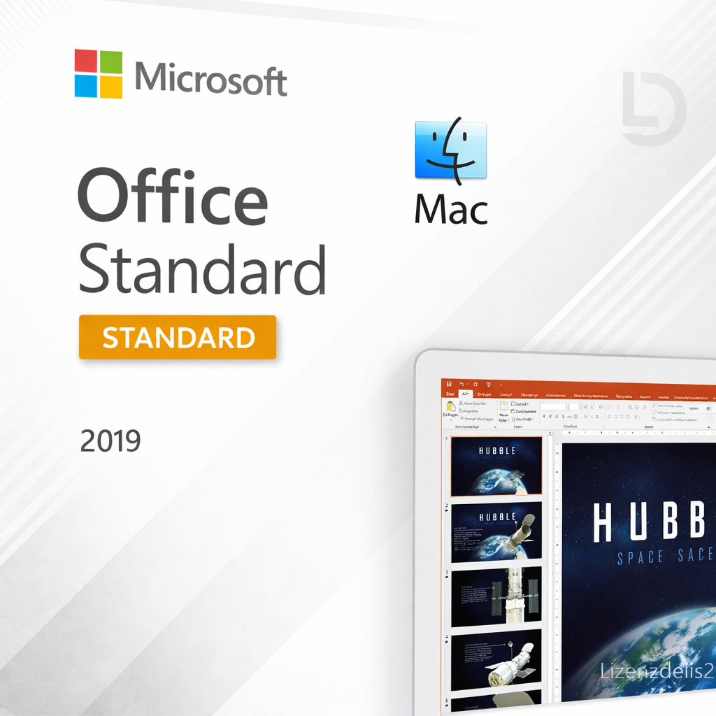 Microsoft Office 2019 Standard for Mac – Perpetual licence for macOS