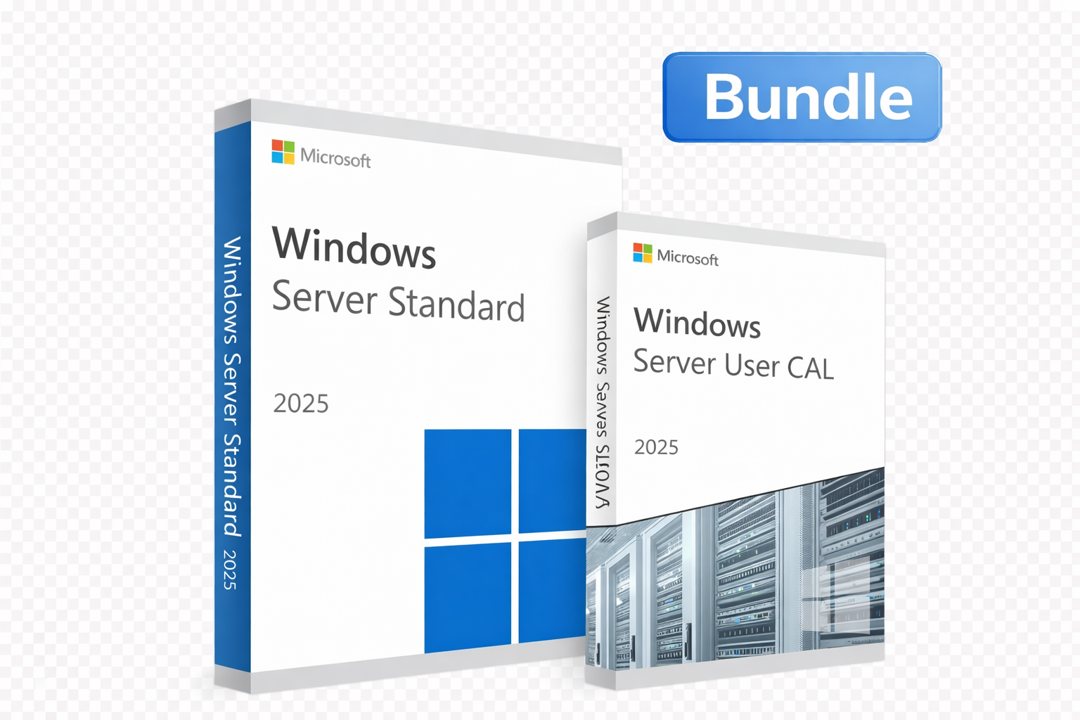 Microsoft Windows Server 2025 Standard + 10-pack User CALs Bundle 