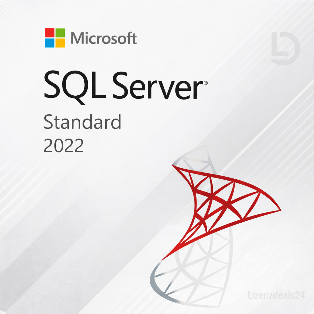 Microsoft SQL Server 2022 Standard – 16 cores – Core-based perpetual licence
