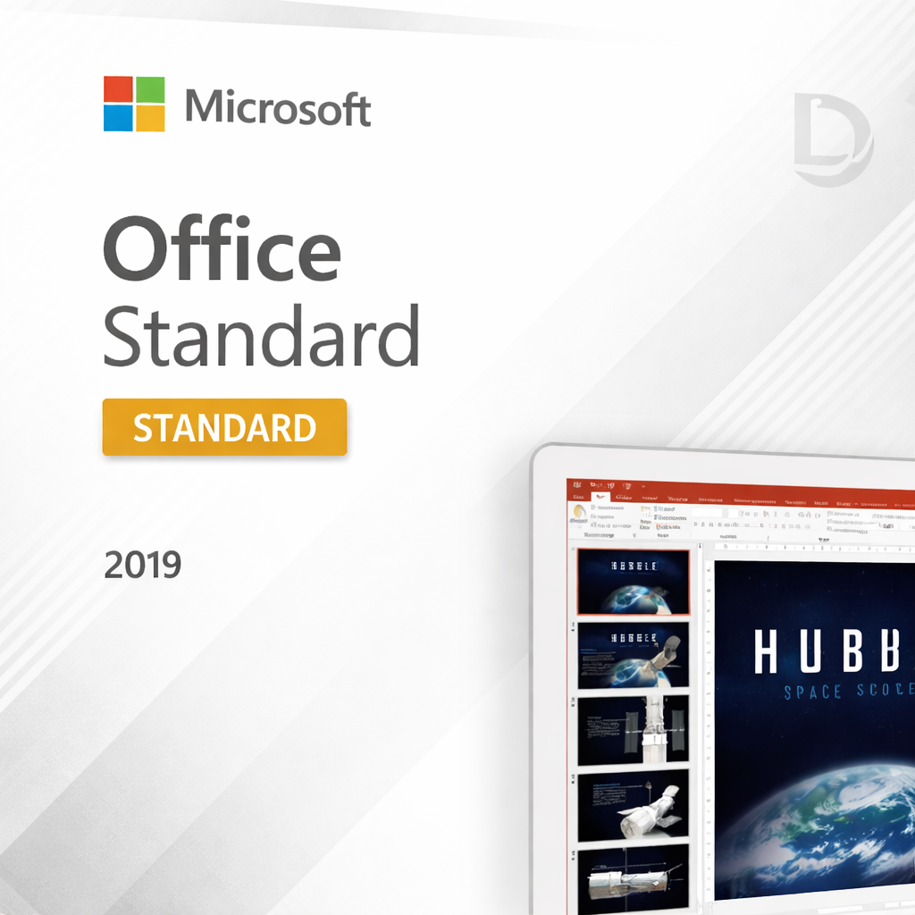 Microsoft Office 2019 Standard – Perpetual licence for Windows